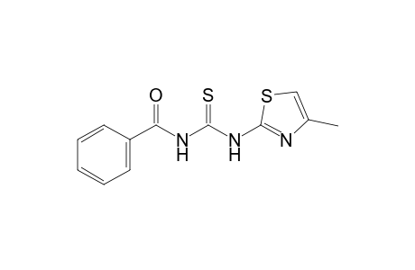 1-benzoyl-3-(4-methyl-2-thiazolyl)-2-thiourea