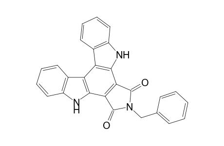 7-Benzyl-6,7,8,9-tetrahydro-5H-indolo[2,3-c]pyrrolo[3,4-a]carbazole-6,8-dione