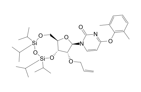 2'-O-ALLYL-4-O-(2,6-DIMETHYLPHENYL)-3',5'-O-(1,1,3,3-TETRAISOPROPYLDISILOXANE-1,3-DIYL)-URIDINE