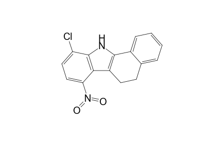 10-Chloro-5,6-dihydro-7-nitrobenzo[a]carbazole