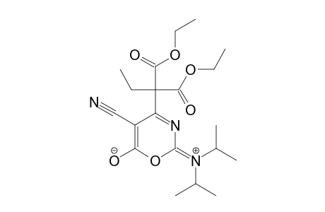 DIETHYL-(5-CYANO-2-DIISOPROPYLAMINO-6-OXO-6H-1,3-OXAZIN-4-YL)-ETHYLMALONATE