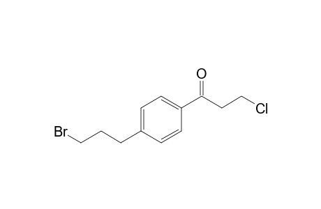 1-(3-Chloro-1-oxopropyl)-4-(3-bromopropyl)benzene