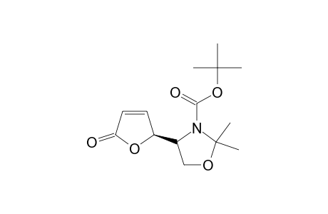 1,1-DIMETHYLETHYL-[S-(R*,S*)]-4-(2,5-DIHYDRO-5-OXO-2-FURANYL)-2,2-DIMETHYL-3-OXAZOLIDINECARBOXYLATE
