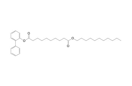 Sebacic acid, 2-phenylphenyl undecyl ester