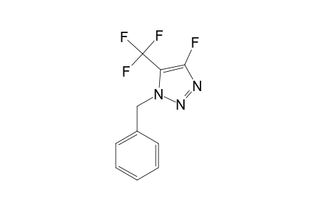 1-BENZYL-4-FLUORO-5-TRIFLUOROMETHYL-1,2,3-TRIAZOLE