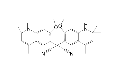 Bis[6-(7-methoxy-1,2-dihydro-2,2,4-trimethylquinolyl)malononitrile
