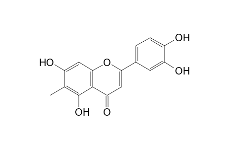 2-(3,4-dihydroxyphenyl)-5,7-dihydroxy-6-methyl-1-benzopyran-4-one