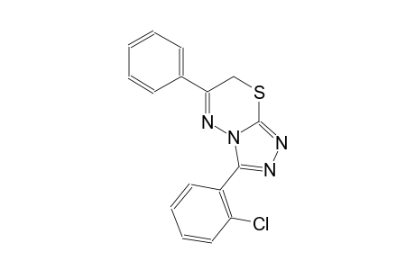 3-(2-chlorophenyl)-6-phenyl-7H-[1,2,4]triazolo[3,4-b][1,3,4]thiadiazine