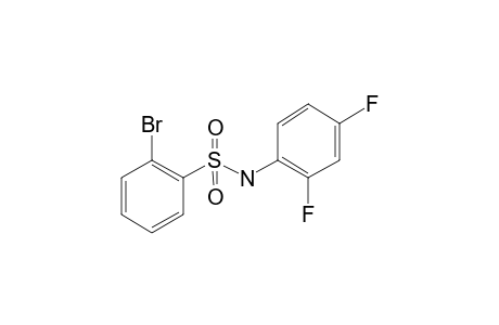 2-Bromo-N-(2,4-difluorophenyl)benzenesulfonamide