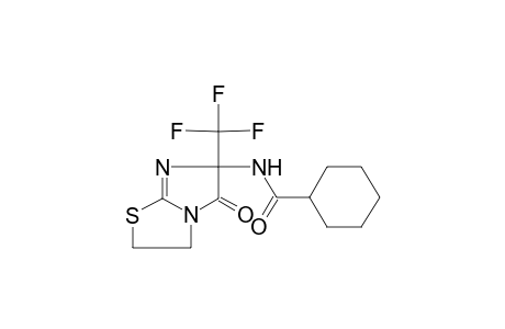 Cyclohexanecarboxylic acid (5-oxo-6-trifluoromethyl-2,3,5,6-tetrahydroimidazo[2,1-b]thiazol-6-yl)amide