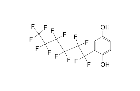 2-(Perfluorohexyl)hydroquinone
