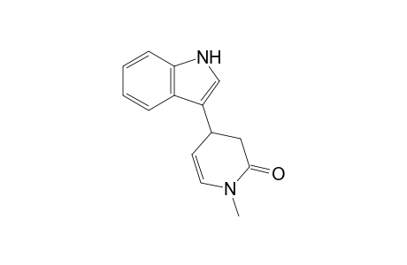 3,4-Dihydro-4-(3'-indolyl)-1-methylpyridin-2(1H)-one