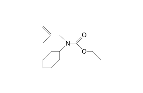N-Cyclohexyl-N-isobuten-3-yl-carbamic acid, ethyl ester