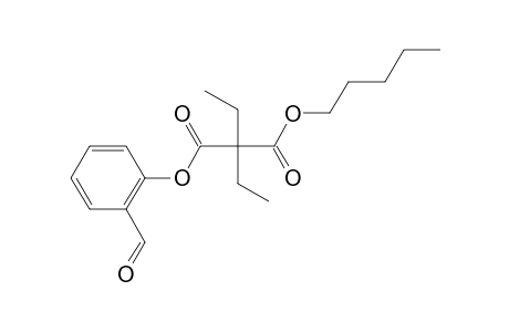 Diethylmalonic acid, 2-formylphenyl pentyl ester