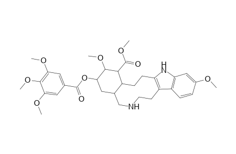 1H-Indolo[3,2-e][2]benzazecine-1-carboxylic acid, 2,3,4,4a,5,6,7,8,13,14,15,15a-dodecahydro-2,11-dimethoxy-3-[(3,4,5-trimethoxybenzoyl)oxy]-, methyl ester, [1S-(1R*,2S*,3S*,4aR*,15aR*)]-