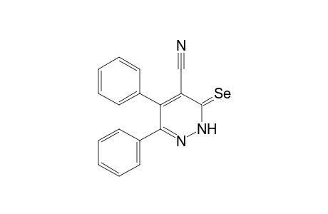 4-Cyano-5,6-diphenylpyridazine-3(2H)selenone