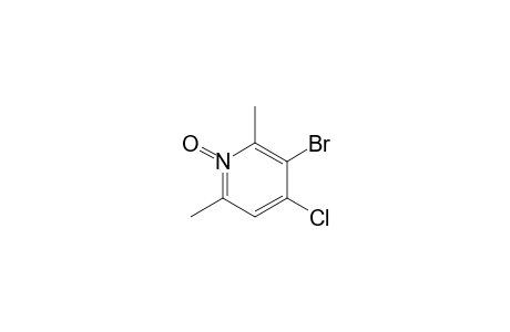 3-BROMO-4-CHLORO-2,6-DIMETHYLPYRIDINE-N-OXIDE