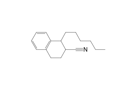 2-Naphthalenecarbonitrile, 1-hexyl-1,2,3,4-tetrahydro-, cis-