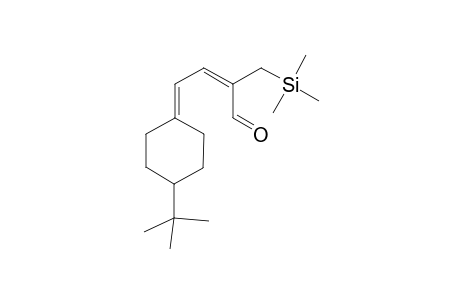 (E)-4-(4-t-Butylcyclohexylidene)-2-(trinethylsilylmethyl)but-2-enal