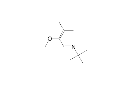 2-Propanamine, N-(2-methoxy-3-methyl-2-butenylidene)-2-methyl-