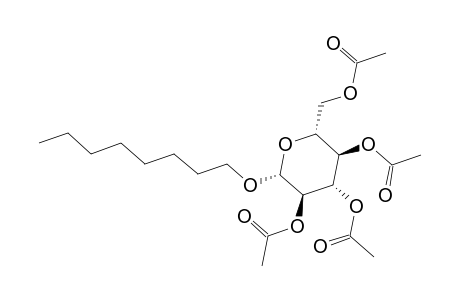 1-O-Octyl-beta-D-glucopyranoside 2,3,4,6-tetraacetate