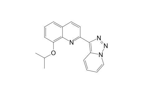 2-([1,2,3]-Triazolo[1,5-a]pyridin-3'-yl)-8-isopropoxyquinoline