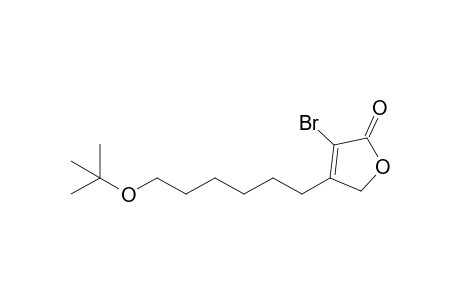 4-[6-(t-Butyloxy)hexyl]-3-bromo-2(5H)-furanone
