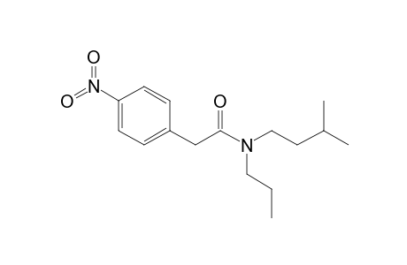 Acetamide, 2-(4-nitrophenyl)-N-propyl-N-(3-methylbutyl)-