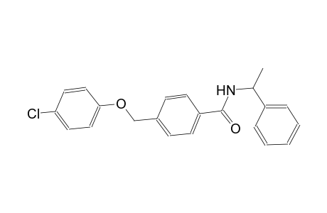 4-[(4-chlorophenoxy)methyl]-N-(1-phenylethyl)benzamide
