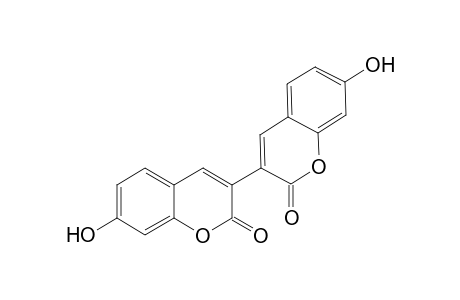 7-Hydroxy-3-(7-hydroxy-2-keto-chromen-3-yl)coumarin