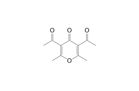 4H-Pyran-4-one, 3,5-diacetyl-2,6-dimethyl-