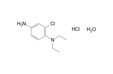 2-chloro-N^1,N^1-diethyl-p-phenylendiamine, monohydrochloride, monohydrate