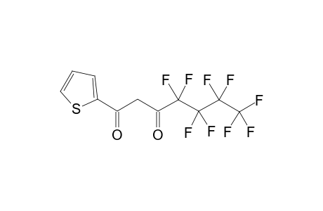4,4,5,5,6,6,7,7,7-Nonafluoro-1-(2-thienyl)heptane-1,3-dione