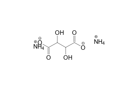 Butanedioic acid, 2,3-dihydroxy-, diammonium salt