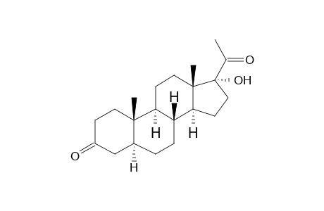 5α-Pregnan-17-ol-3,20-dione