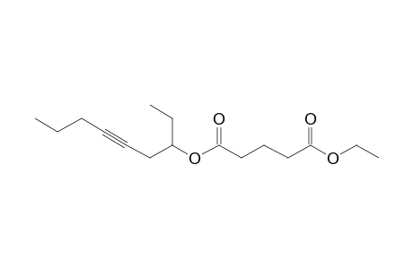 Glutaric acid, ethyl non-5-yn-3-yl ester