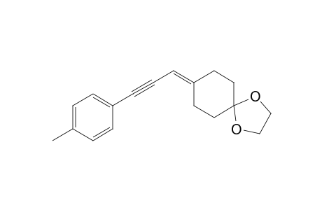 8-[3-(p-Tolyl)prop-2-ynylidene]-1,4-dioxaspiro[4.5]decane
