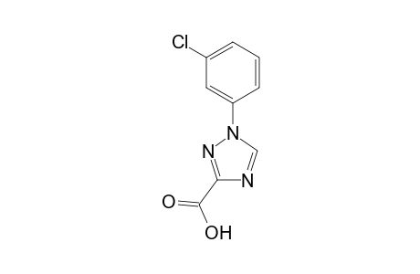 1H-1,2,4-Triazole-3-carboxylic acid, 1-(m-chlorophenyl)-