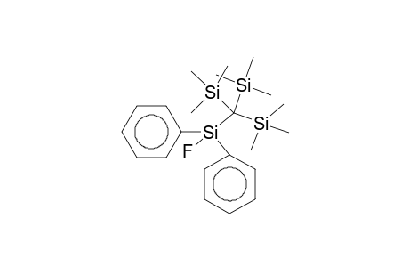 Fluoro(diphenyl)[tris(trimethylsilyl)methyl]silane