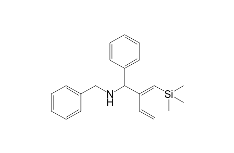 (E)-N-Benzyl-1-phenyl-2-[(trimethylsilyl)methylene]but-3-en-1-amine