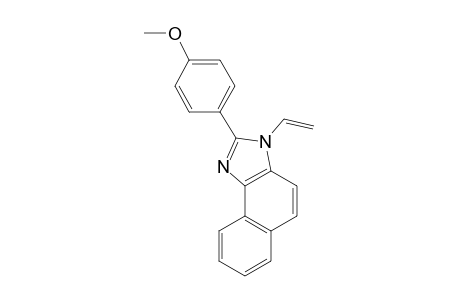 2-(p-methoxyphenyl)-3-vinyl-3H-naphth[1,2-d]imidazole
