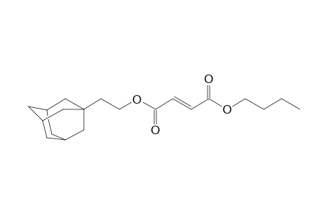 Fumaric acid, 2-(1-adamantyl)ethyl butyl ester