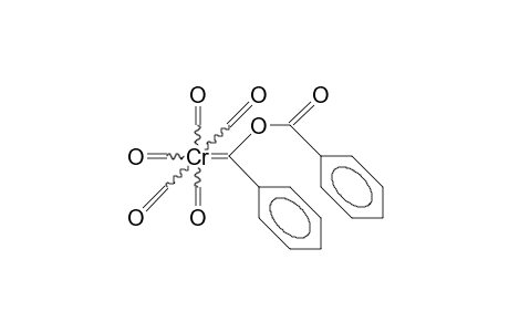 ((Benzoyloxy)phenylcarbene)pentacarbonyl-chromium(0)
