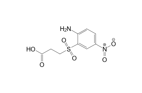 Propanoic acid, 3-[(2-amino-5-nitrophenyl)sulfonyl]-