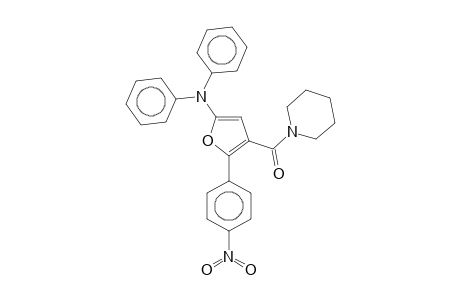 5-(4-Nitrophenyl)-N,N-diphenyl-4-(1-piperidinylcarbonyl)-2-furanamine