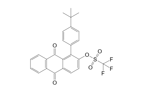 1-(4-tert-Butylphenyl)-2-[(trifluoromethyl)sulfonyloxy]anthraquinone