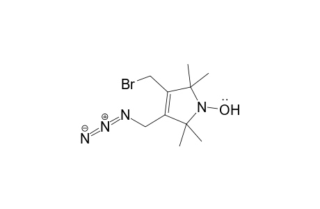 3-Azidomethyl-4-bromomethyl-2,2,5,5-tetramethyl-2,5-dihydro-1H-pyrrol-1-yloxy radical