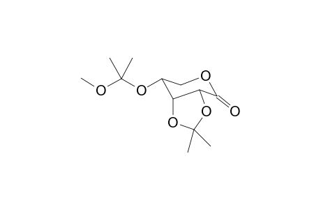 2,3-O-Isopropylidene-4-O-(1-methoxy-1-methylethyl)-D-ribono-1,5-lactone