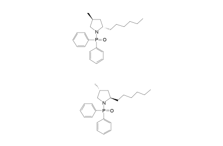N-DIPHENYLPHOSPHINOYL-TRANS-2-HEXYL-4-METHYLPYRROLIDINE