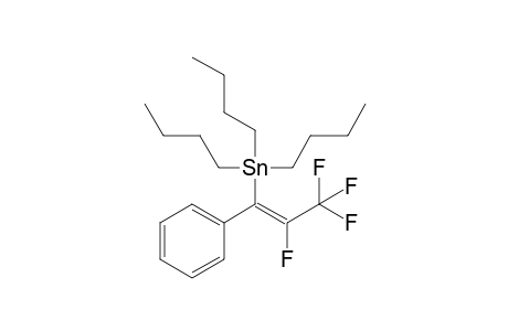 1-Tributylstannanyl-2,3,3,3-tetrafluoro-1-phenylpropene